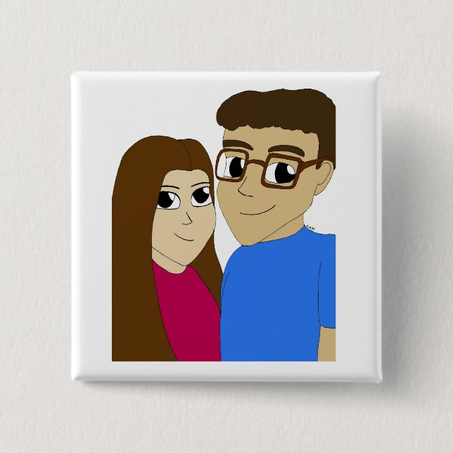 Chibi Button (Vorderseite)