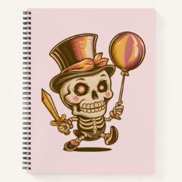 Chibi Carnival Skeleton Notizbuch