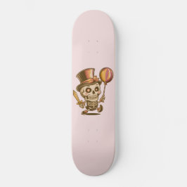 Chibi Carnival Skeleton Skateboard