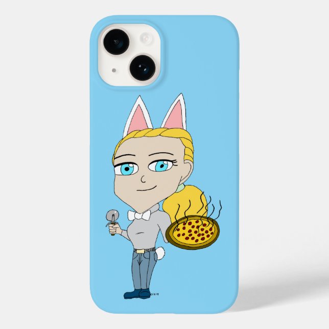 Chibi Case-Mate iPhone Hülle (Rückseite)