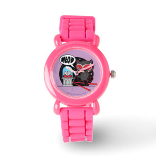 Chibi Catfrau Stechen eines Diamanten Armbanduhr