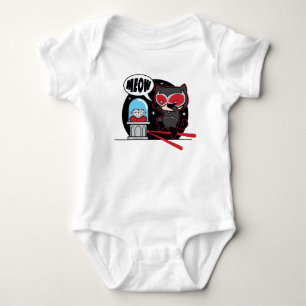 Chibi Catwoman stiehlt einen Diamanten Baby Strampler