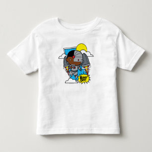 Chibi Cyborg blast ab! Kleinkind T-shirt