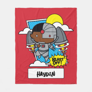 Chibi Cyborg Blast Off! Fleecedecke