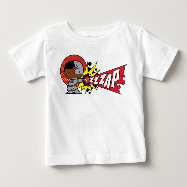 Chibi Cyborgs zybernetische Cannon Baby T-shirt (Vorderseite)