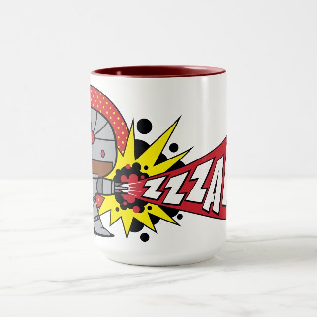 Chibi Cyborgs zybernetische Cannon Tasse (Zentrum)