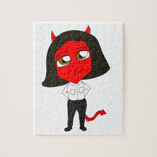 chibi devil girl puzzle (Vertikal)