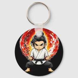 Chibi Dojo Ausdauer Clear Mind Schlüsselanhänger