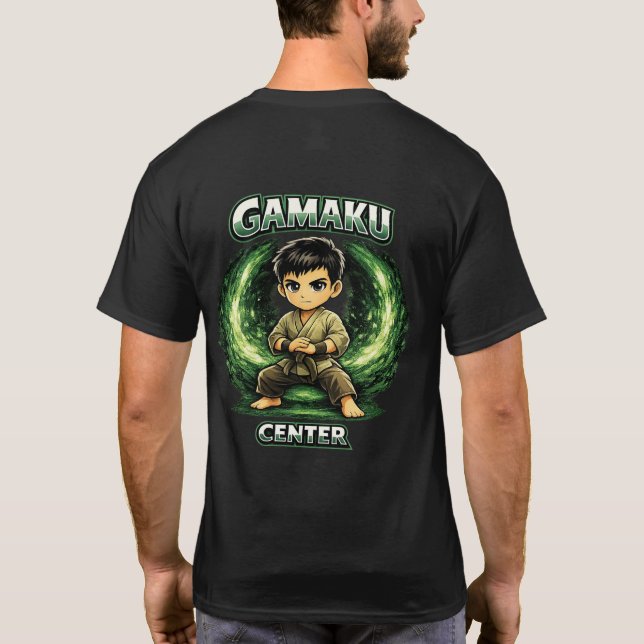 Chibi Dojo Gamaku Zentrum T-Shirt (Rückseite)