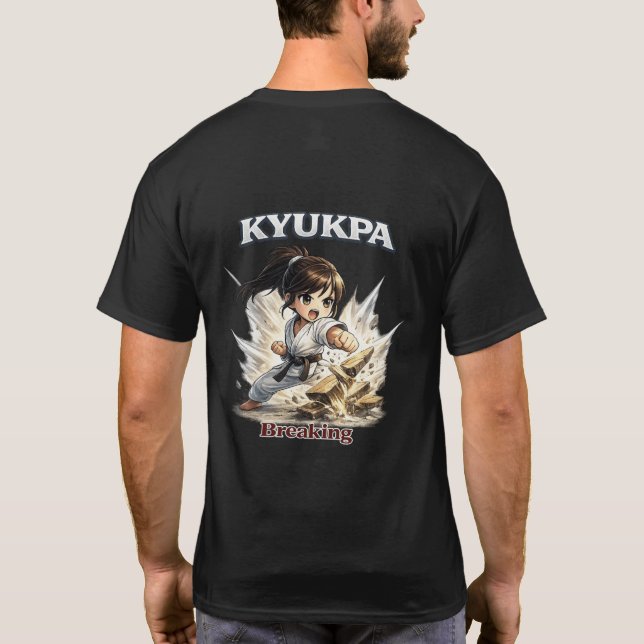 Chibi Dojo Kyukpa Breaking  T-Shirt (Rückseite)