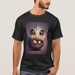Chibi Dragon Baby aus einem Dracheneier Magi T-Shirt