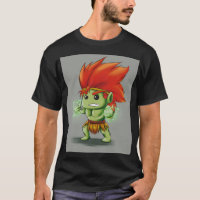 Chibi-Elektro-Dschungel-Biest | Süßer wilder Kämpf