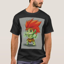 Chibi-Elektro-Dschungel-Biest | Süßer wilder Kämpf