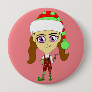 Chibi elf button