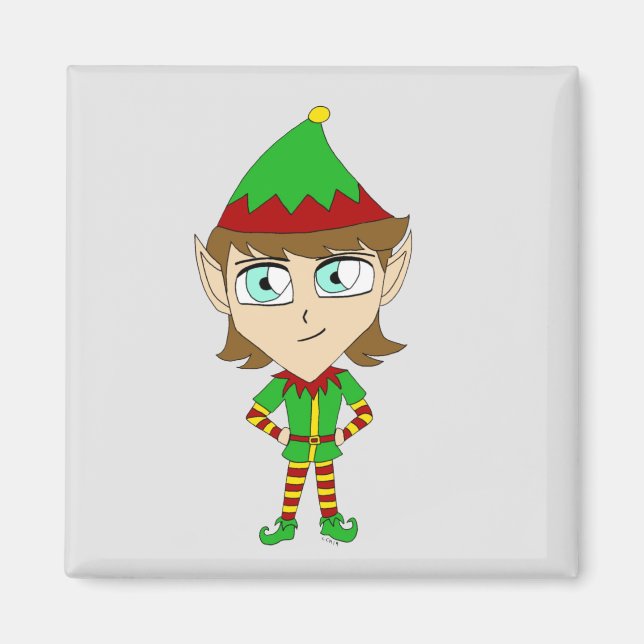 Chibi-Elf-Magnet Magnet (Vorne)
