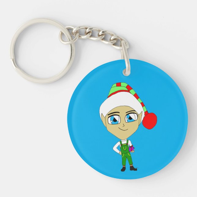 Chibi elf schlüsselanhänger (Vorderseite)