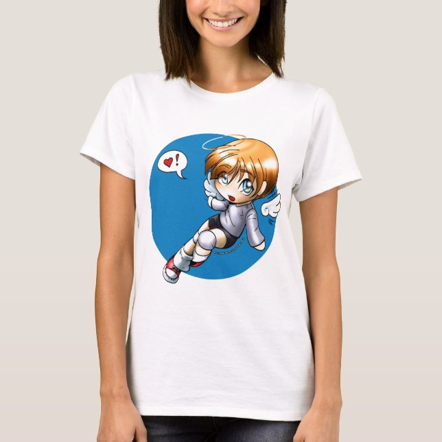 Chibi Engels-Spitze T-Shirt (Vorderseite)