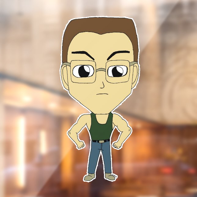 Chibi Fensteraufkleber (Blatt 2)
