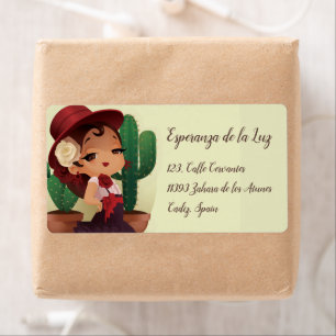 Chibi flamenco in spanischer Sprache