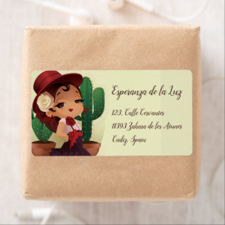 Chibi flamenco in spanischer Sprache