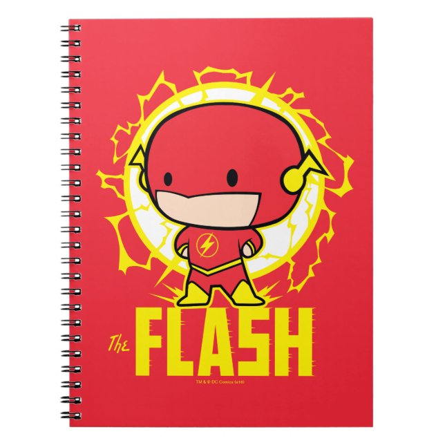 Chibi Flash mit Elektrizität Notizblock (Vorderseite)