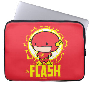 Chibi Flash mit Strom Laptopschutzhülle