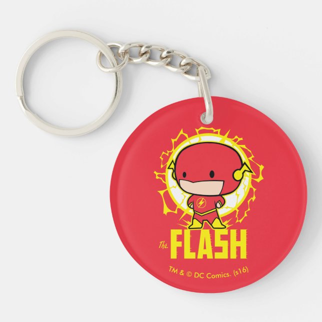 Chibi Flash mit Strom Schlüsselanhänger (Vorderseite)