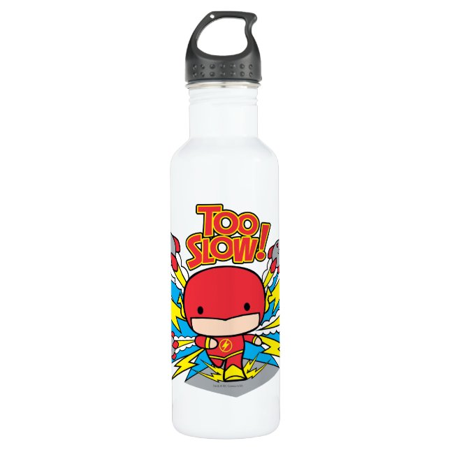 Chibi Flash Outdoor Rockets Edelstahlflasche (Vorderseite)