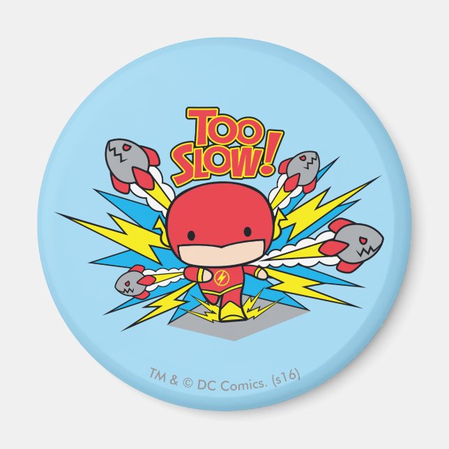Chibi Flash Outdoor Rockets Magnet (Vorne)