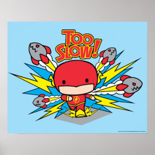 Chibi Flash Outdoor Rockets Poster