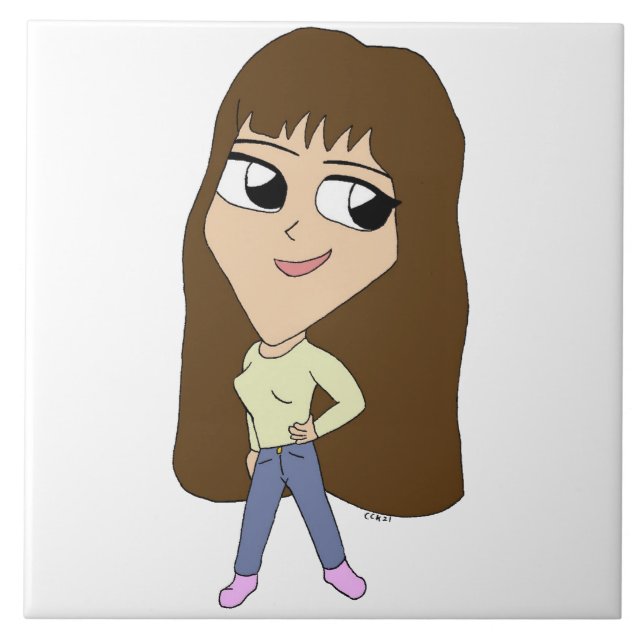 Chibi Fliese (Vorderseite)