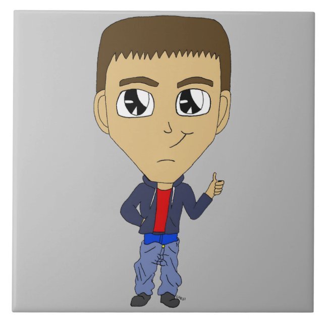 Chibi Fliese (Vorderseite)