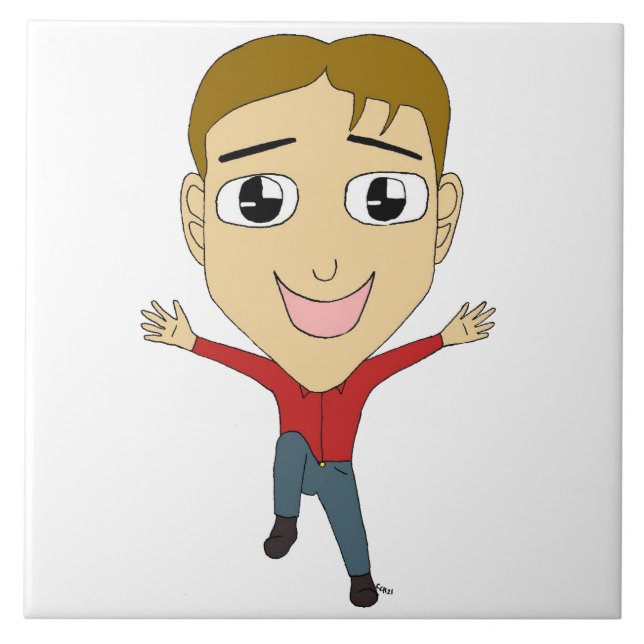 Chibi Fliese (Vorderseite)