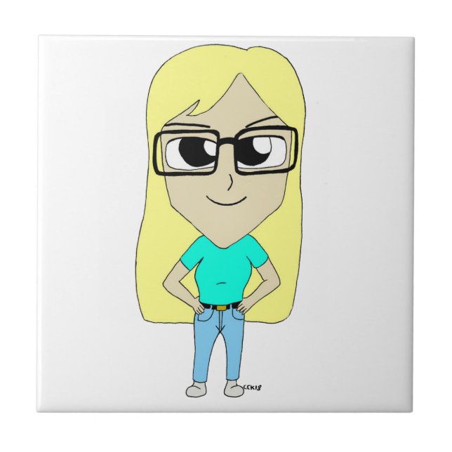 Chibi Fliese (Vorderseite)