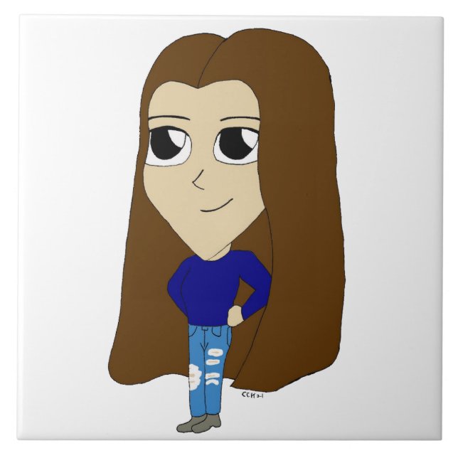 Chibi Fliese (Vorderseite)