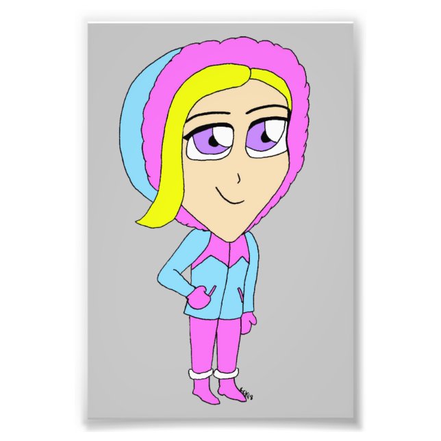 Chibi Fotodruck (Vorne)
