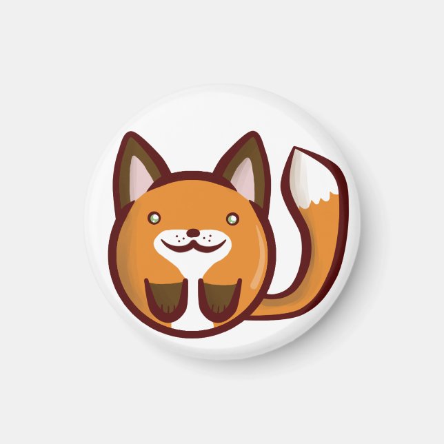 Chibi Fox Magnet (Vorne)