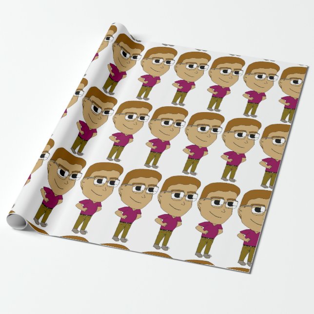 Chibi Geschenkpapier (Ungerollt)