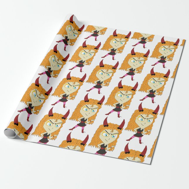 Chibi Geschenkpapier (Ungerollt)
