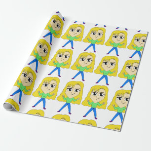 Chibi Geschenkpapier
