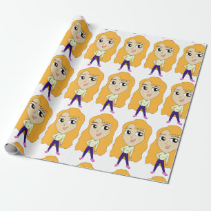 Chibi Geschenkpapier