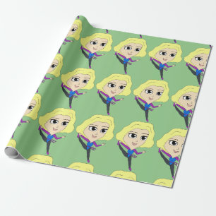 Chibi Geschenkpapier