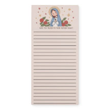 Chibi Gesegnete Maria Notizblock