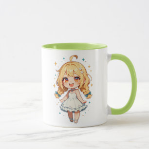 Chibi Girl Dress Tasse