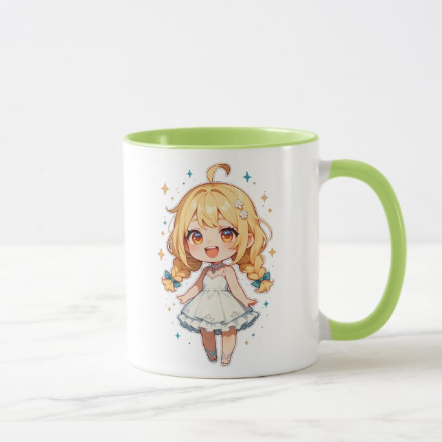 Chibi Girl Dress Tasse (Rechts)