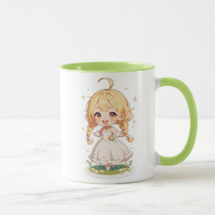 Chibi Girl Dress Tasse