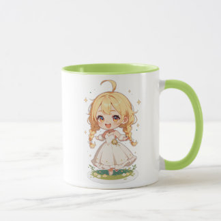 Chibi Girl Dress Tasse