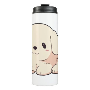 Chibi Golden Retriever Welppy Thermosbecher