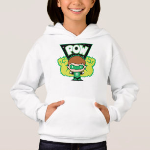 Chibi Green Lantern bilden Riesenfäuste Hoodie
