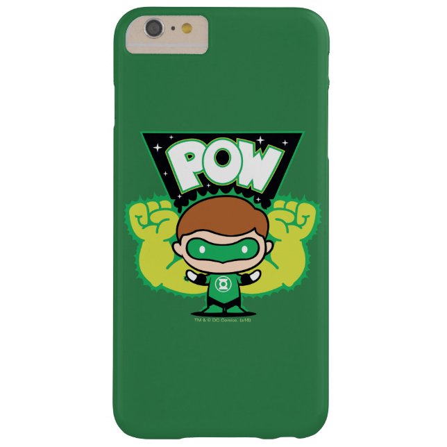Chibi Green Lantern bilden Riesenfisten Case-Mate iPhone Hülle (Rückseite)